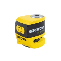 Oxford Micro XA5 Disc Lock Yellow/black