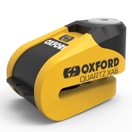 OXFORD - Quartz XA6 Alarm Disc Lock Yellow/Black