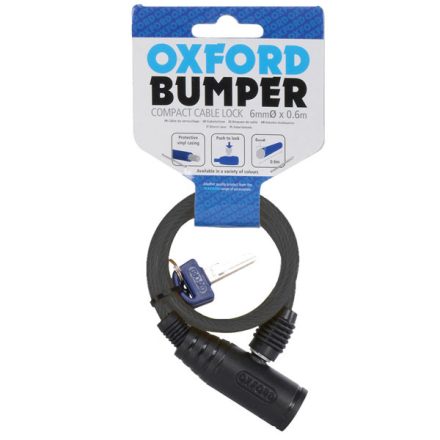 Oxford - Bumper Cable Lock 600Mm X 6Mm - Fumuriu