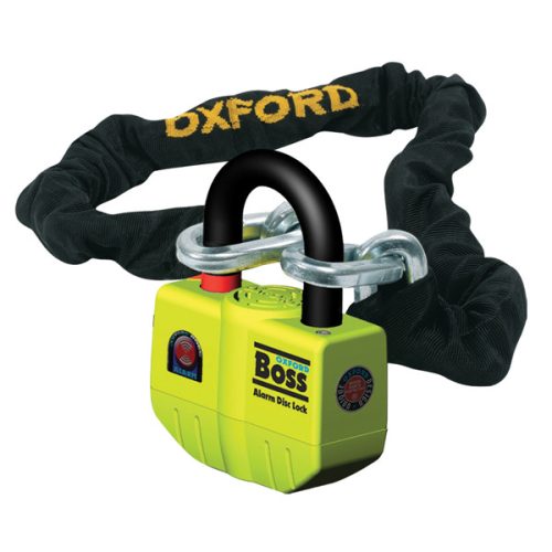 Oxford - Boss Alarm Disc + 12Mm X 1.5M Chain