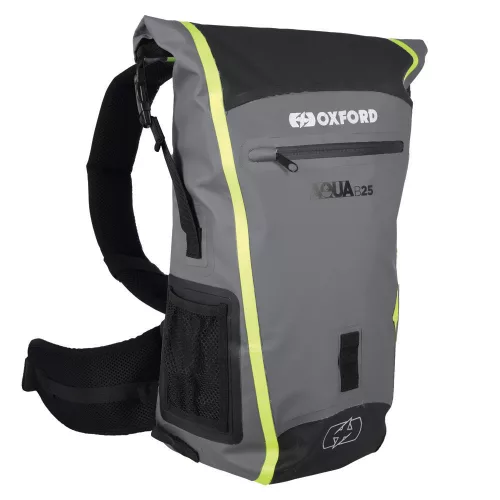 Oxford AQUA B-25 Backpack - Black/fluo