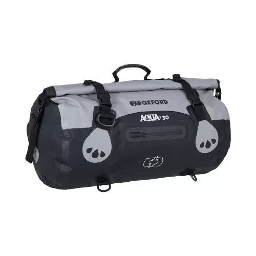 Oxford AQUA T-30 ROLL BAG - Black/grey