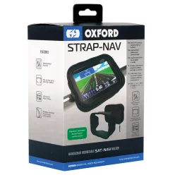   Oxford Suport Telefon / Navigatie Strap - NAV SAT / NAV Holder - Black (cod