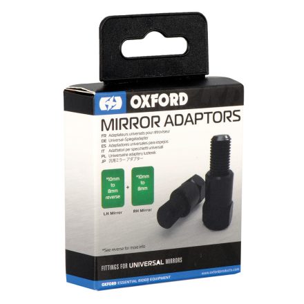 OXFORD - Adaptoare oglinda [set] M8 dreapta > M10 dreapta