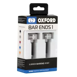   Oxford Capete Ghidon (contragreutati) BAR ENDS 1 - Silver (cod Vechi: OX-OF870)