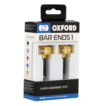 OXFORD - Capete ghidon (contragreutati) BAR ENDS 1 - GOLD (cod vechi: OX-OF873)