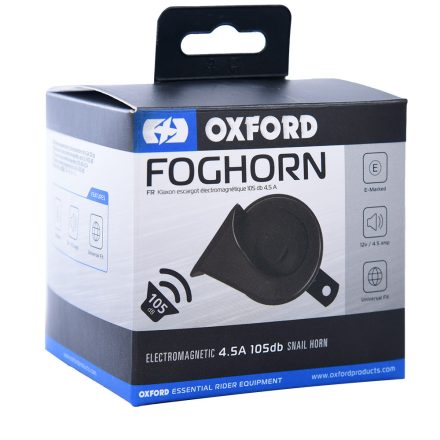 Oxford - Foghorn 12V Motorcycle Horn Black