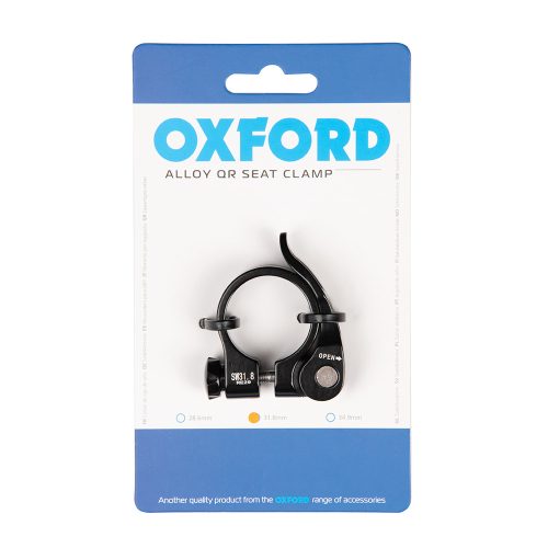 Oxford Bike - Colier Rapid Nichelat 31.8Mm Q/R - Negru