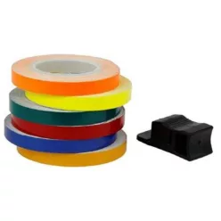 Bandă jantă V Parts 6 m x 7 mm roșu neon P9C990021B