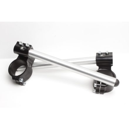 Pp Tuning - Motorcycle Clip-On Handlebars Fi_48 Mm Raised With Adjustable Grip Inclination, Type Rag