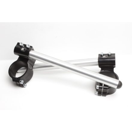 Pp Tuning - Motorcycle Clip-On Handlebars Fi_50 Mm Raised With Adjustable Grip Inclination, Type Rag