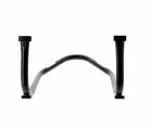 Stand moto spate reglabil Bihr Home Track Naked negru mat (fără roți și adaptoare) PT08391
