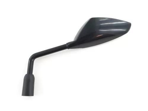 Oglindă Highsider stânga universală cu adaptoare, negru (bucată)