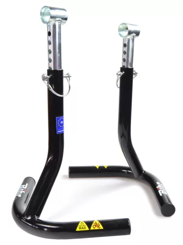 Stender central Bihr Racing cu sprijin pe scărițe, reglabil 390–480 mm