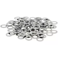 Șaibe aluminiu Bihr 6x10x1 mm (set 100 buc) R060100BA/100
