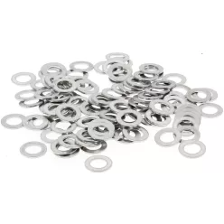 Șaibe aluminiu Bihr 8x14x1 mm (set 100 buc) R080140BA/100