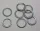 Șaibe aluminiu Bihr 10x14x1,5 mm (set 100 buc) R100140GA/100