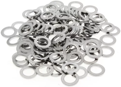 Șaibe aluminiu Bihr 10x16x1,5 mm (set 100 buc) R100160GA/100