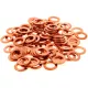 Șaibe cupru Bihr 10x16x1,5 mm (set 100 buc) R100160GC/100