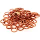 Șaibe cupru Bihr 14x20x1,5 mm (set 100 buc) R140200GC/100