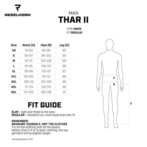 Pantaloni Rebelhorn Thar II
