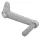 Schimbător viteze V Parts aluminiu gri Minarelli AM6 RS50-SILVER