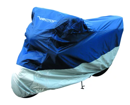 Husă moto/scuter Vector interior/exterior, albastru/argintiu, mărime S