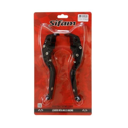 Sifam - Set Manete Cnc [Reglabile / Pliabile ] - Ducati Hypermotard 796 - Ducati Monster 696