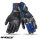 Manusi barbati racing vara Seventy model SD-R2 negru/albastru - Negru/albastru