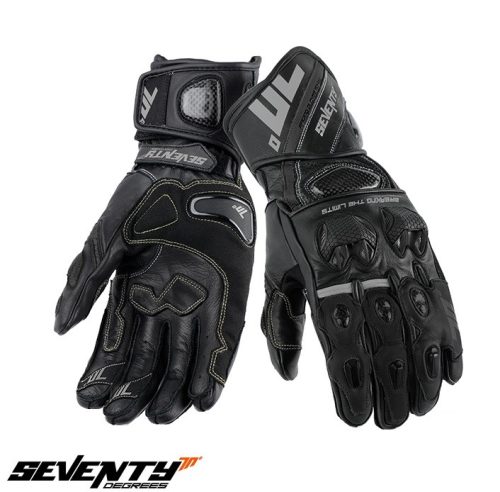 Manusi barbati racing vara Seventy model SD-R12 negru - Negru