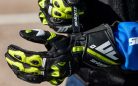 Manusi barbati racing vara Seventy model SD-R12 negru/galben - Negru/galben