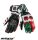 Manusi barbati racing vara Seventy model SD-R12 negru/rosu/verde - Negru/rosu/verde