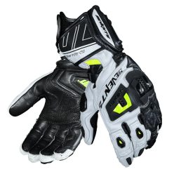   Manusi barbati Racing vara Seventy SD-R24 Pista negru/alb/galben fluor - Negru/alb/galben fluor