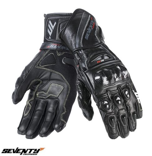 Manusi copii racing vara Seventy model SD-R2K negru/gri - Negru/gri
