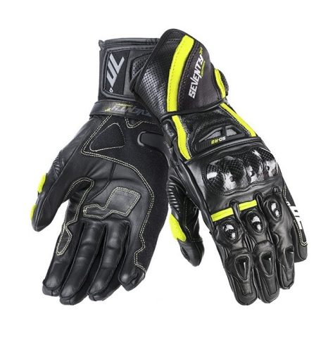 Manusi copii racing vara Seventy SD-R2K negru/galben