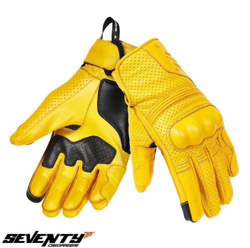 Manusi barbati Urban vara Seventy model SD-C20 Rebel culoare: galben - degete tactile - Galben