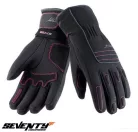 Manusi dama Urban Seventy SD-C29 negru/roz