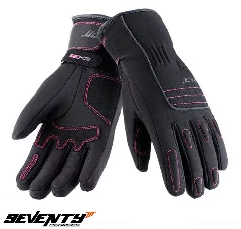 Manusi dama Urban Seventy SD-C29 negru/roz