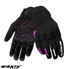 Manusi femei Urban vara Seventy model SD-C42 Asphalt culoare: negru/fuchsia (roz) - degete tactile - Negru/fuchsia (roz)