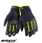 Manusi femei Urban vara Seventy model SD-C50 negru/galben - degete tactile - Negru/galben