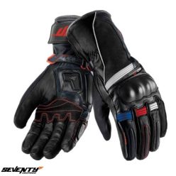 Manusi barbati Touring Seventy SD-T1 negru/albastru/rosu
