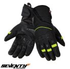 Manusi barbati Touring iarna Seventy model SD-T7 Gobi negru/galben fluor - Negru/galben fluor