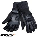 Manusi femei (dama) piele Touring iarna Seventy model SD-T53 negru - Negru