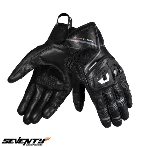 Manusi barbati Racing/Naked vara Seventy SD-N30 Mugello negru/gri