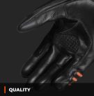 Manusi barbati Racing/Naked vara Seventy model SD-N30 Mugello culoare: negru/rosu - degete tactile - Negru/rosu
