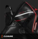 Manusi barbati Racing/Naked vara Seventy model SD-N30 Mugello culoare: negru/rosu - degete tactile - Negru/rosu