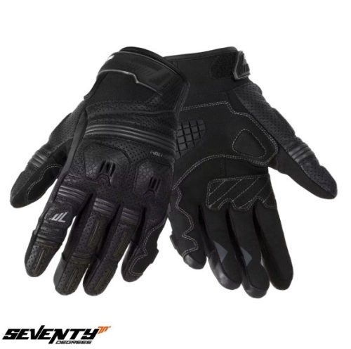 Manusi barbati Naked/Urban vara Seventy model SD-N34 Sprint culoare: negru/gri - degete tactile - Negru