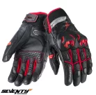 Manusi barbati Racing/Naked Seventy SD-N47 negru/rosu