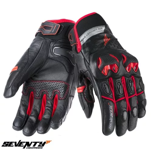 Manusi barbati Racing/Naked Seventy SD-N47 negru/rosu