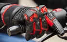 Manusi barbati Racing/Naked Seventy SD-N47 negru/rosu